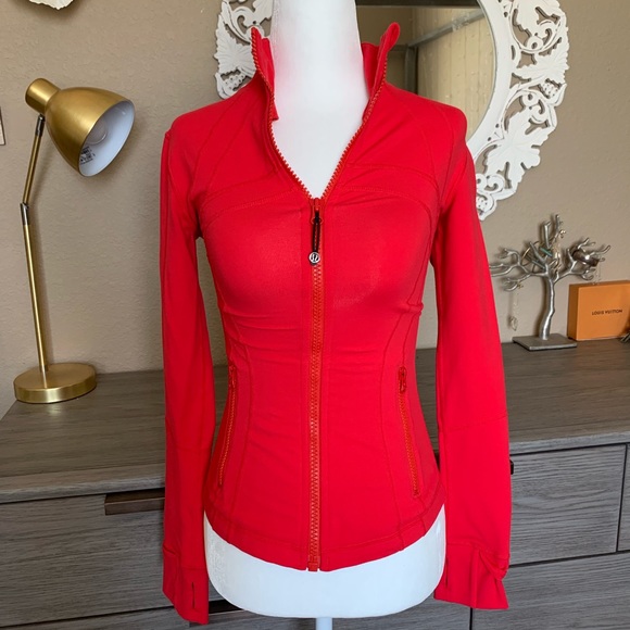 lululemon athletica Jackets & Blazers - Lululemon Red define jacket size 2